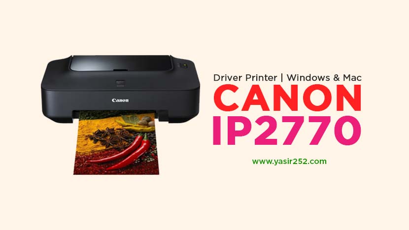 free download driver canon ip2770